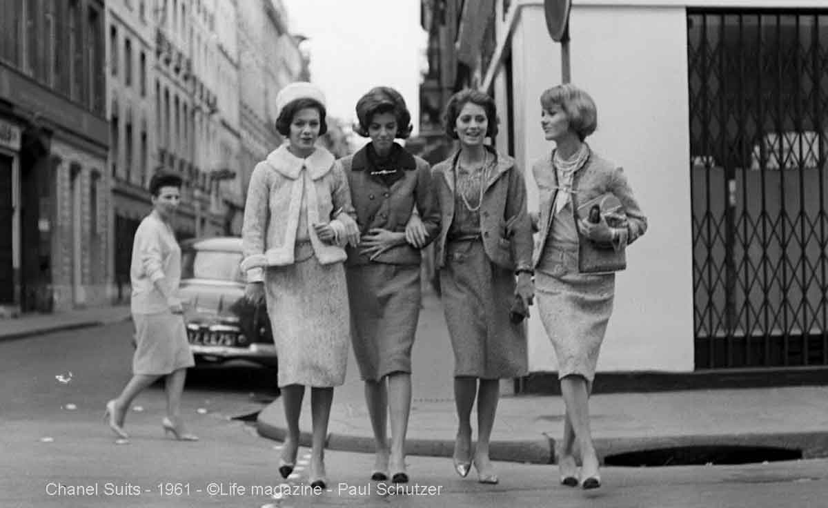 Chanel-suits-in-1961-Paul-Schutzer2 - The Vintage Pattern Shop