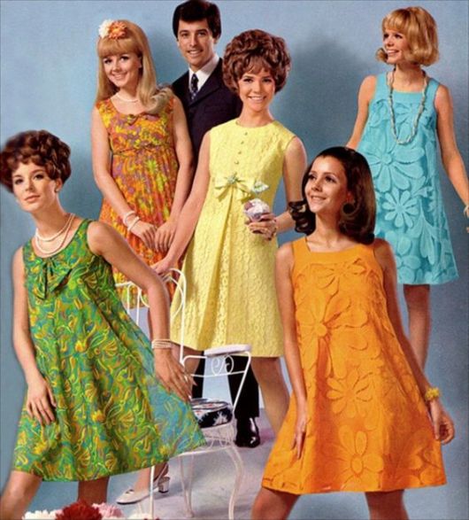 roupas anos 60 para senhoras