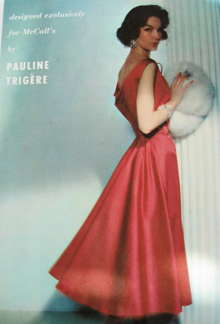 pauline trigere dress