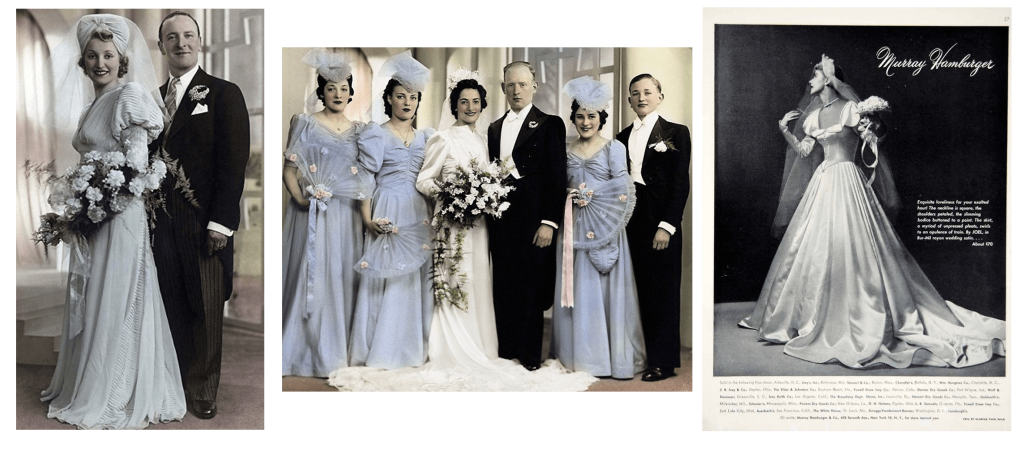 1940s Wedding Fashion