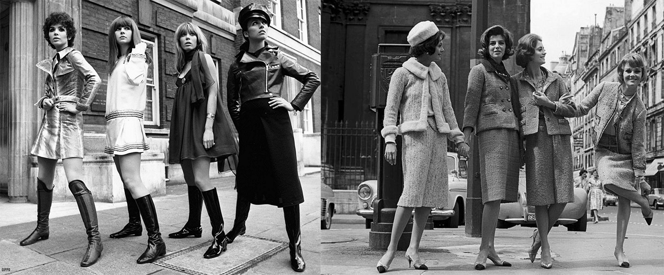 Fashion Trends from the 1960s, Today - The Vintage Pattern Shop