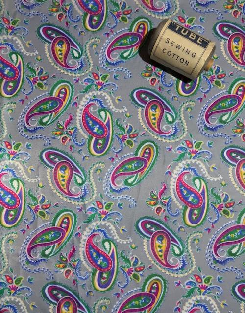 WW2 Paisley Print GOOD