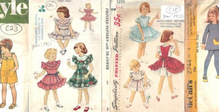 Children's Vintage Sewing Patterns