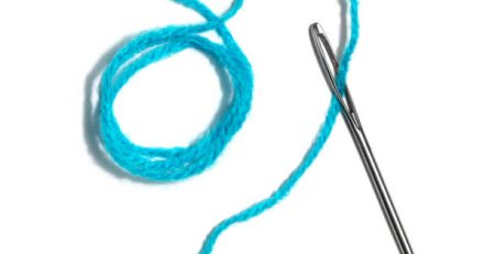 Sewing by hand
