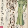 1930s-Vintage-Sewing-Pattern-B36-DRESS-1297-251584260860
