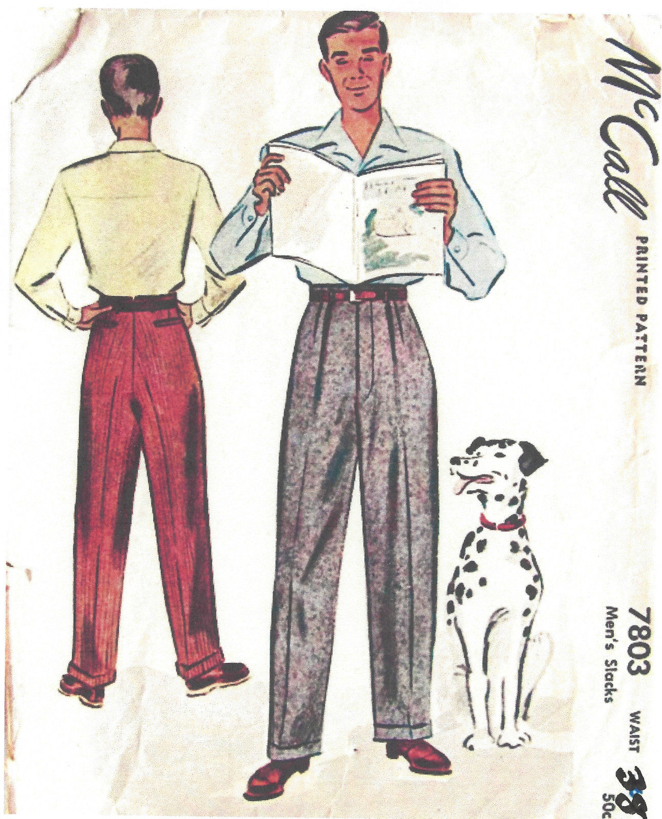 Vintage Pants Pattern 9