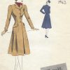 1943-WW2-Vintage-VOGUE-Sewing-Pattern-B30-COAT-1131-261308353110