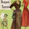 1949-Vintage-Sewing-Pattern-B34-DRESS-1762-252701337690