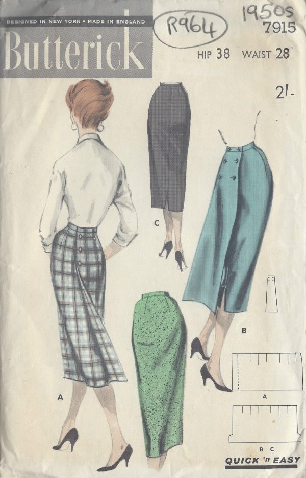 1950s-Vintage-Sewing-Pattern-SKIRT-W28-R964-261210162440