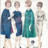 1960-Vintage-VOGUE-Sewing-Pattern-COAT-DRESS-B36-1170R-By-Gres-261405535760