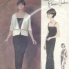 1964-Vintage-VOGUE-Sewing-Pattern-B34-EVENING-DRESS-JACKET-1518-Pierre-Cardin-252104542560