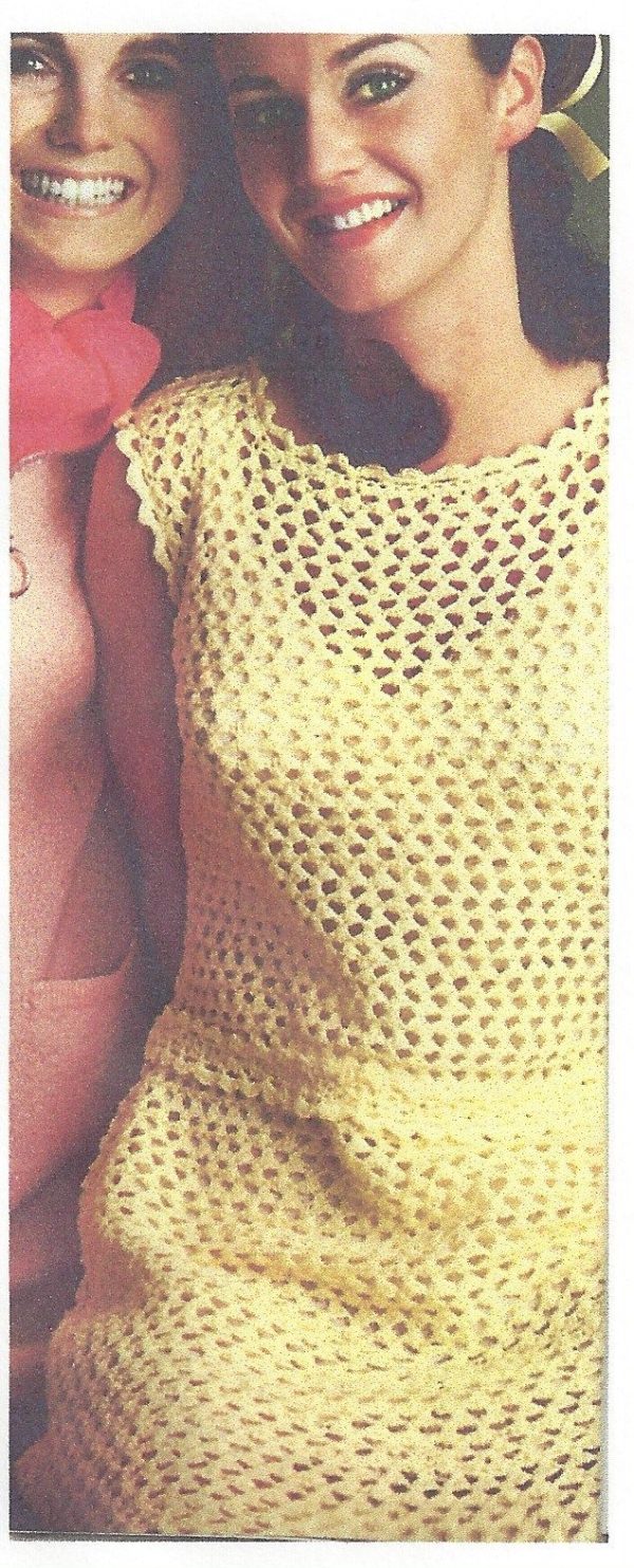 1968-Vintage-VOGUE-KNITTING-PATTERN-BUST-32-34-36-38-40-V40-252218858940