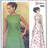 1968-Vintage-VOGUE-Sewing-Pattern-B34-EVENING-DRESS-1634-By-PIERRE-BALMAIN-262605836720