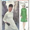 1968-Vintage-VOGUE-Sewing-Pattern-DRESS-B34-1501-By-Pierre-Cardin-262476196990