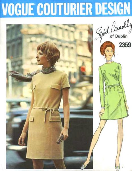 1970-Vintage-VOGUE-Sewing-Pattern-B325-DRESS-1636-SYBIL-CONNOLLY-262422060400