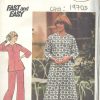 1970s-Vintage-Sewing-Pattern-B36-CAFTAN-TOP-PANTS-R1600-252335431740