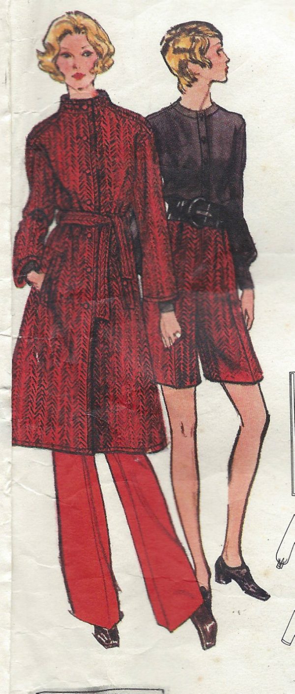 1971-Vintage-VOGUE-Sewing-Pattern-B34-COAT-SKIRT-PANTS-BLOUSE-R1343-NINA-RICCI-262507266990-3