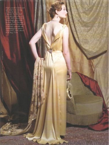 1931-Vintage-VOGUE-Sewing-Pattern-B36-DRESS-R825R-262847891661-3