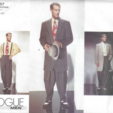 40s Vintage VOGUE Sewing Pattern Chest 404040 MEN'S ZOOT SUIT Unique Mens Suit Sewing Patterns 40s Vintage VOGUE Sewing Pattern Chest 404040 MEN'S ZOOT SUIT Unique Mens Suit Sewing Patterns