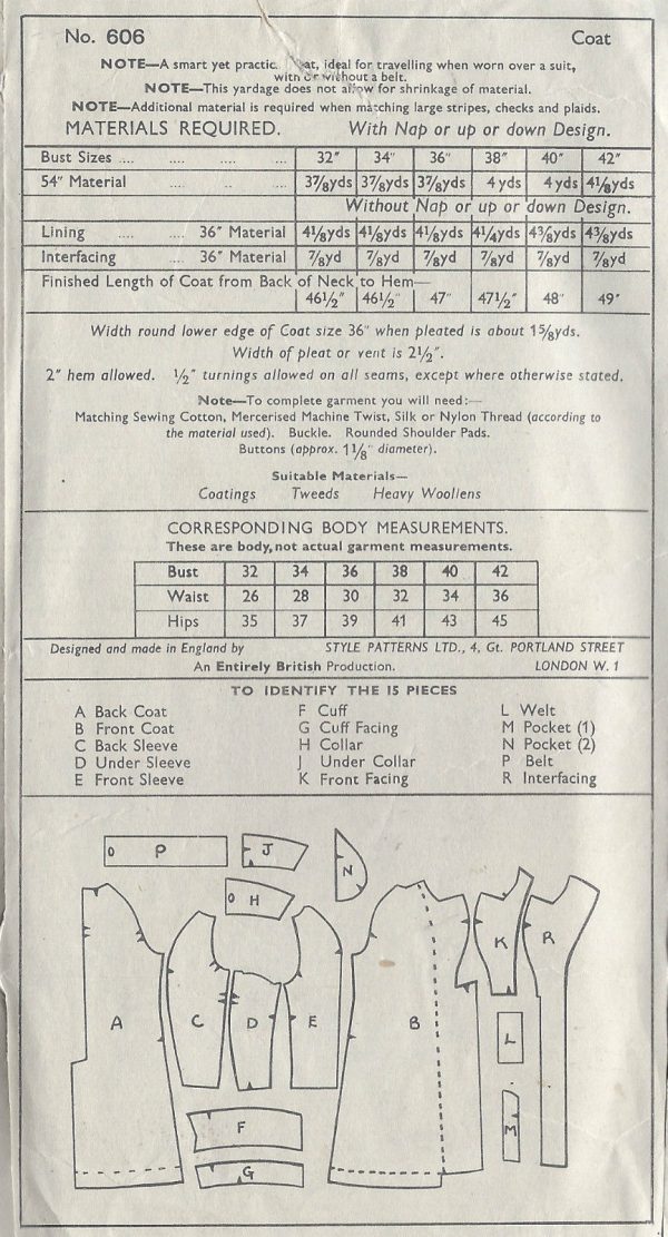 1950s-Vintage-Sewing-Pattern-B32-COAT-1346-251707645131-2