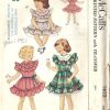 1951-Childrens-Vintage-Sewing-Pattern-S2-B21-DRESS-with-TRANSFER-C14-252521407851