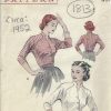 1952-Vintage-Sewing-Pattern-B36-BLOUSE-1813-252879910311