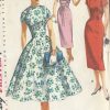 1956-Vintage-Sewing-Pattern-B29-DRESS-R239-251161526331
