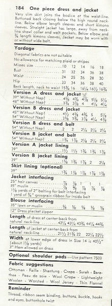 1959-Vintage-VOGUE-Sewing-Pattern-B34-DRESS-JACKET-1529-252110990671-3