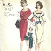 1960-Vintage-VOGUE-Sewing-Pattern-B38-BOLERO-JACKET-DRESS-1555RR-Nina-Ricci-252202845431