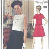 1960s-Vintage-VOGUE-Sewing-Pattern-B34-DRESS-1032-By-Nina-Ricci-261233039761