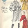 1960s-Vintage-VOGUE-Sewing-Pattern-B36-DRESS-SCARF-1606-252340977521