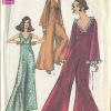 1969-Vintage-Sewing-Pattern-B36-JUMPSUIT-PANTDRESS-R675-251181546511