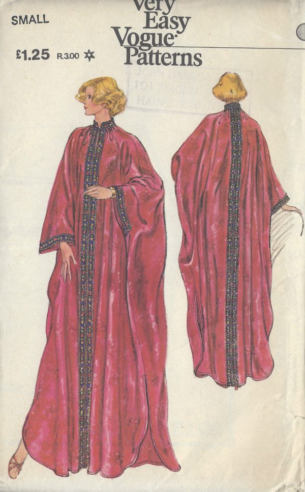1970s-Vintage-VOGUE-Sewing-Pattern-B31-12-32-12-CAFTAN-R902-251244074081