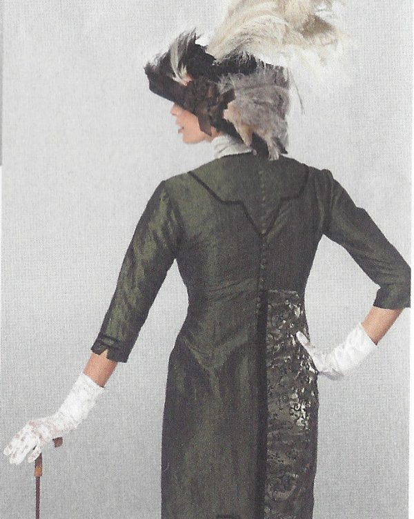 1900s-Edwardian-Vintage-Sewing-Pattern-DRESS-B36-38-40-42-44-46-48-50-1143-261447487422-2