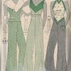 1930s-Vintage-Sewing-Pattern-B36-BLOUSE-PAJAME-PANTS-NOT-pyjamas-1798-252827214222