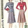 1940-WW11-Vintage-Sewing-Pattern-B30-JACKET-SKIRT-1732-252498964602