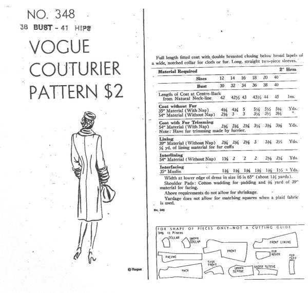 1940s-Vintage-VOGUE-Sewing-Pattern-COAT-B38-R532-251150139022-2