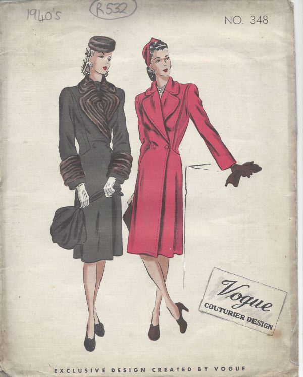 1940s-Vintage-VOGUE-Sewing-Pattern-COAT-B38-R532-251150139022