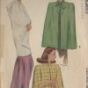 1945-Vintage-Sewing-Pattern-CAPE-B32-R254-251161683902