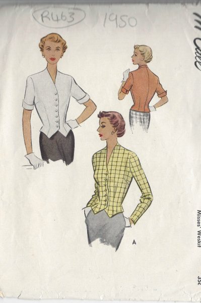 Ideas For Retro Style Blouse Patterns