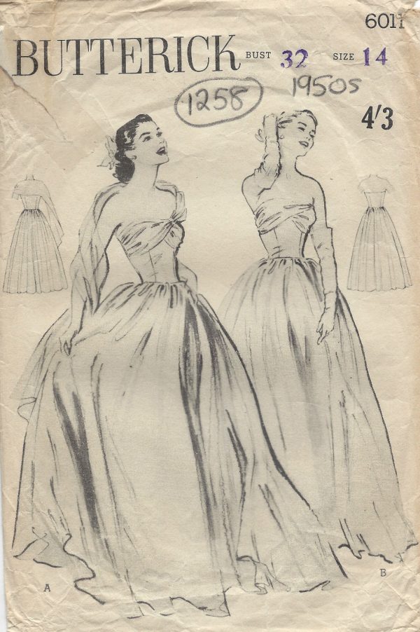 1950's evening gowns