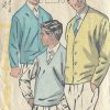 1950s-Vintage-Sewing-Pattern-S36-38-MENS-PULLOVER-CARDIGAN-R951-251263714232