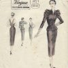 1951-Vintage-VOGUE-Sewing-Pattern-B30-JACKET-DRESS-1202R-262950130082