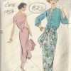 1957-Vintage-VOGUE-Sewing-Pattern-B34-DRESS-JACKET-1823R-252882165982