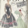 1958-Vintage-VOGUE-Sewing-Pattern-B34-DRESS-1756-262780578922