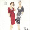 1959-Vintage-VOGUE-Sewing-Pattern-B34-DRESS-1413-By-Nina-Ricci-261878478282