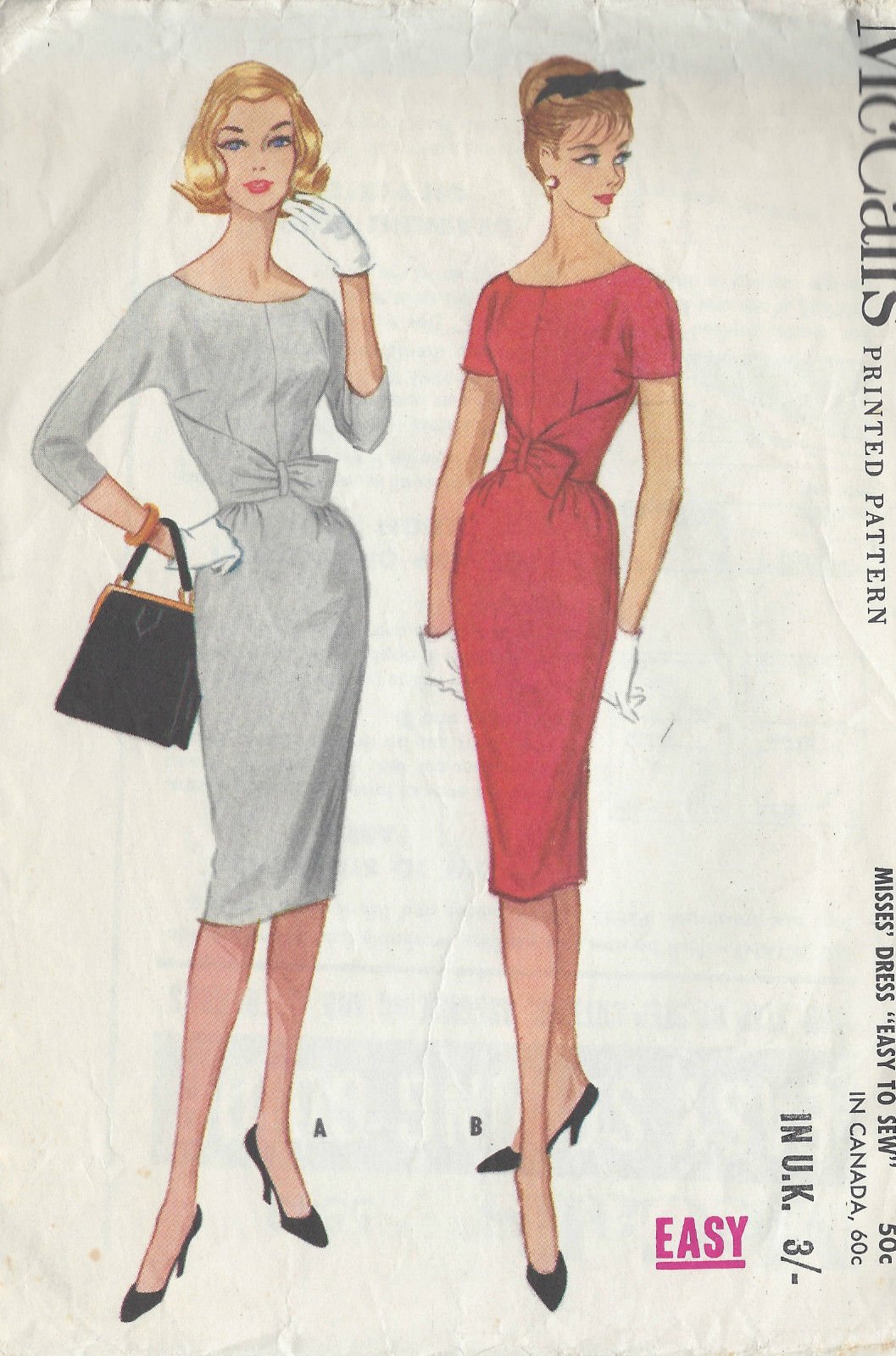 vintage wiggle dress