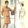 1960s-Vintage-VOGUE-Sewing-Pattern-B34-SUIT-JACKET-SKIRT-1629-By-LANVIN-252369778722