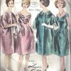 1961-Vintage-VOGUE-Sewing-Pattern-B38-DRESS-COAT-1787-JEANNE-LANVIN-CASTILLO-262870146492