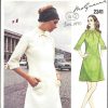 1970-Vintage-VOGUE-Sewing-Pattern-DRESS-B36-1412-By-Molyneux-251949665792